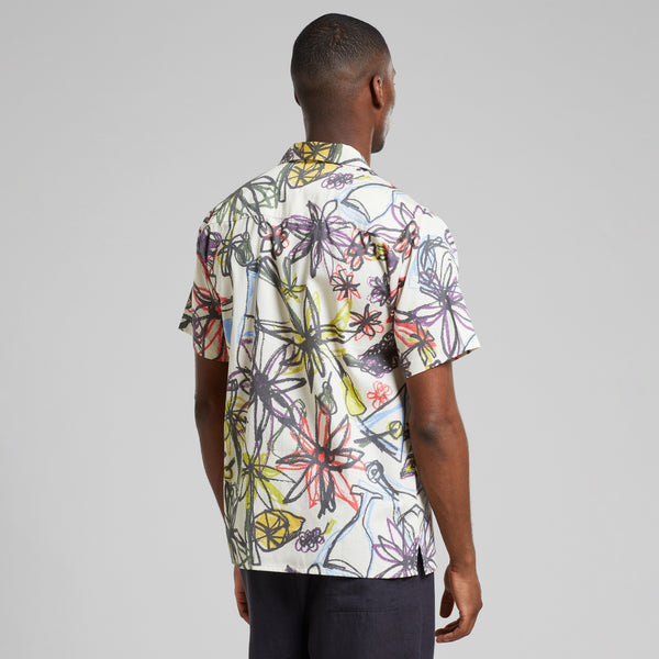 CAMISA MARSTRAND PARADISE SKETCH OAT