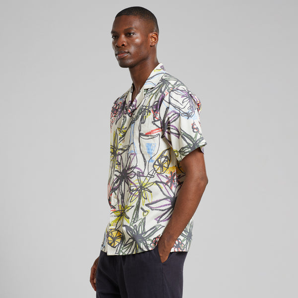 CAMISA MARSTRAND PARADISE SKETCH OAT