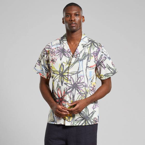 CAMISA MARSTRAND PARADISE SKETCH OAT