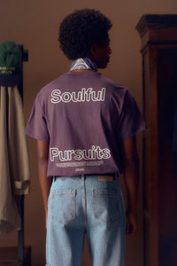 T-SHIRT SOULFUL PURSUITS RAISIN