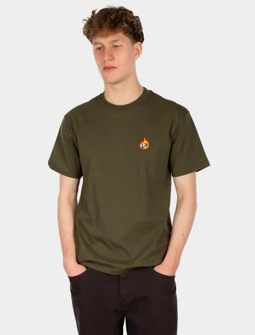 T-SHIRT FLAMING DICES